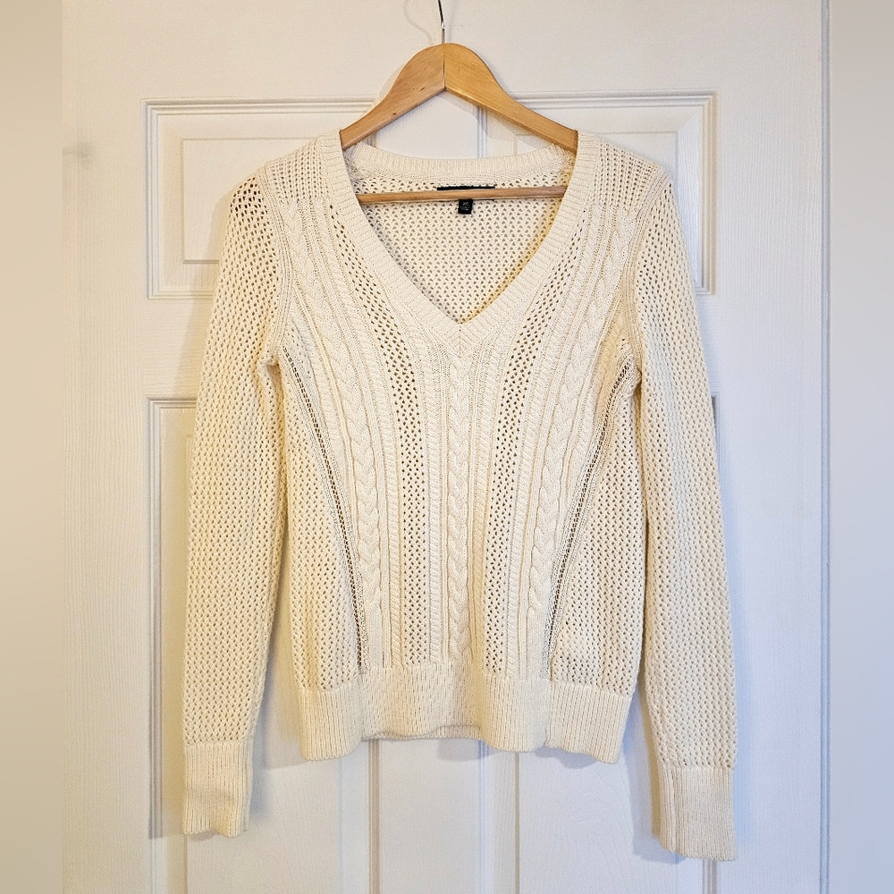 Banana Republic Cable Knit Sweater Size XS